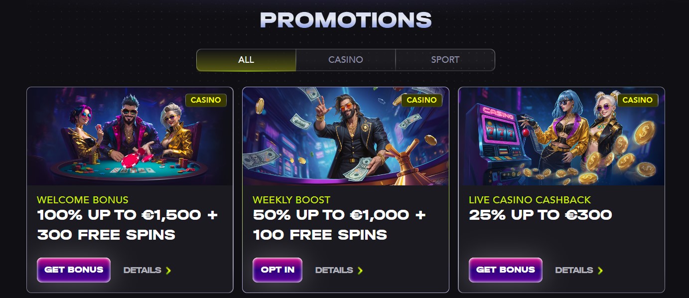 MadCasino Bonus Promotions